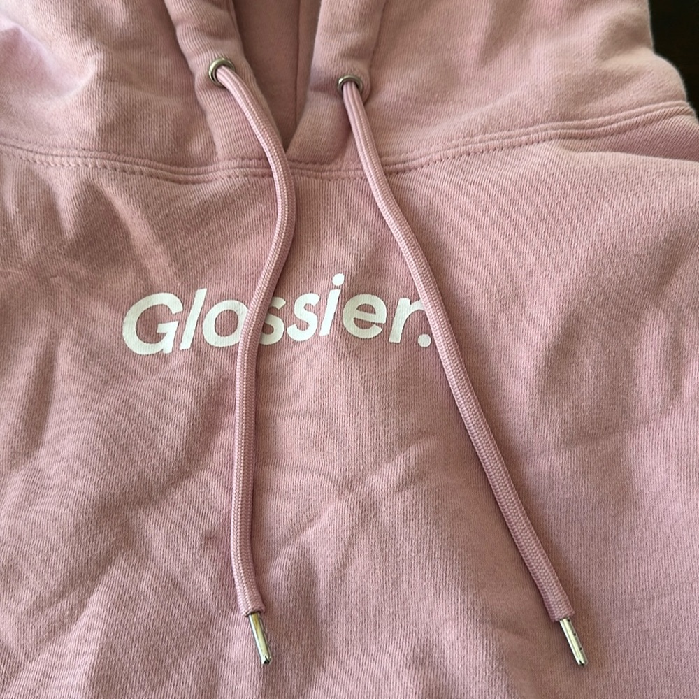 GLOSSIER Original Pink Hoodie